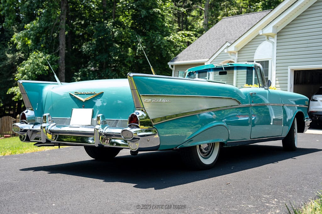 1957 Chevrolet Bel Air Convertible Restoration for sale